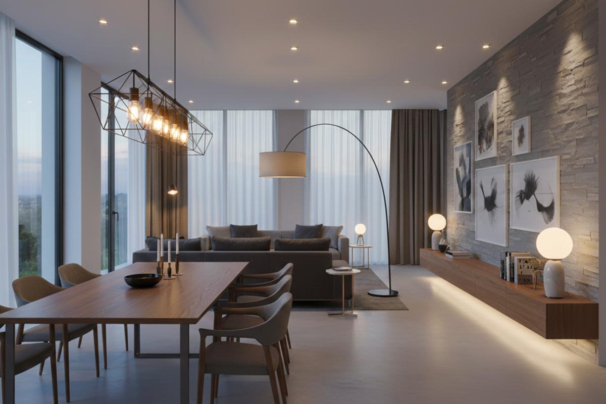 Illuminazione a LED per Interni di Design