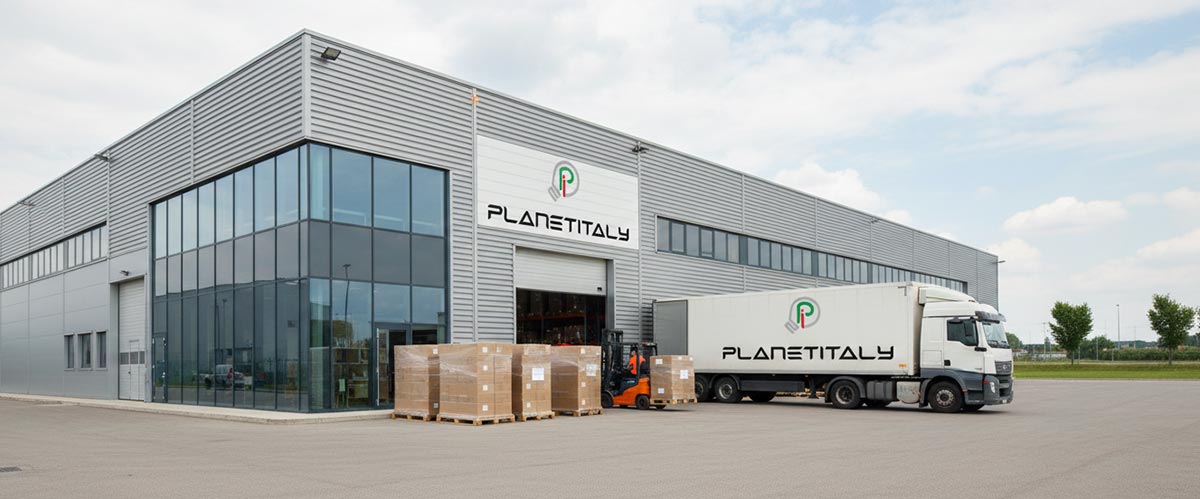 Magazzino e logistica per prodotti LED Planet Italy
