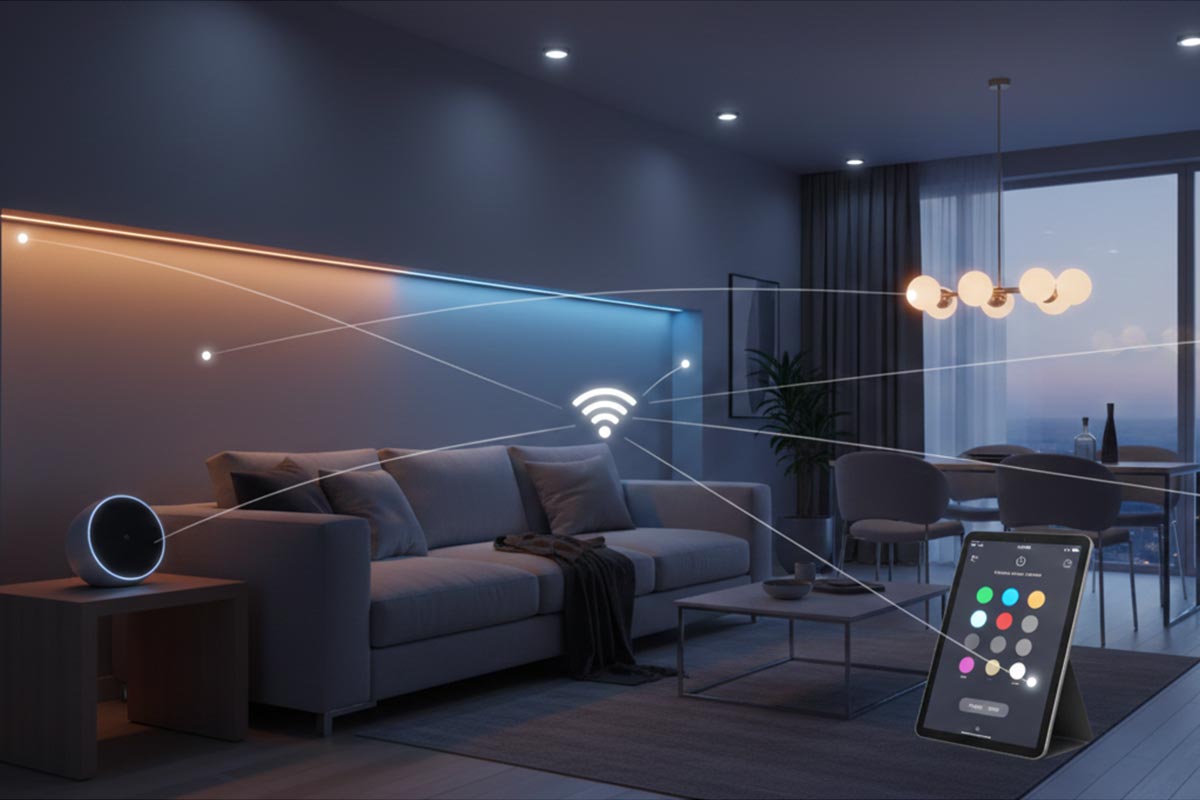 Dispositivi per Smart Home Automation e controllo luci